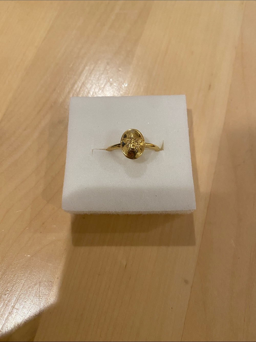 Mejuri Honey Bee Ring Sz 6